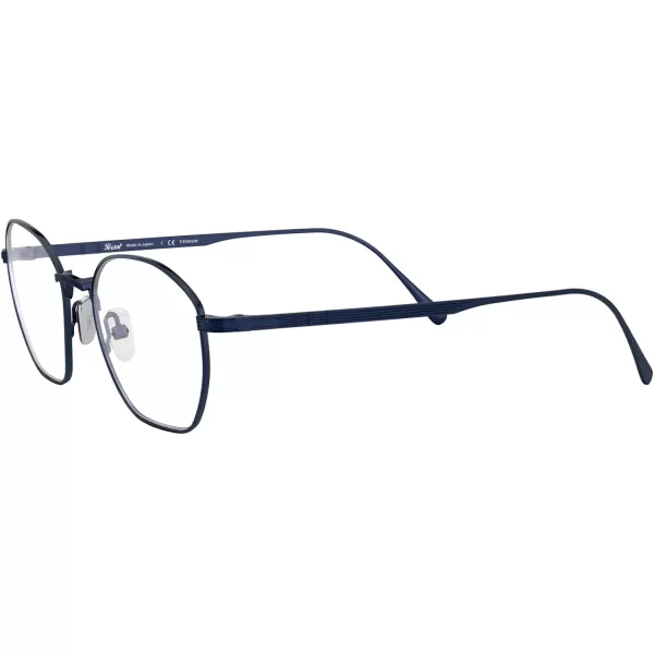 Persol Womens Po5004vt Round Prescription Eyewear FramesBrushed NavyDemo Lens