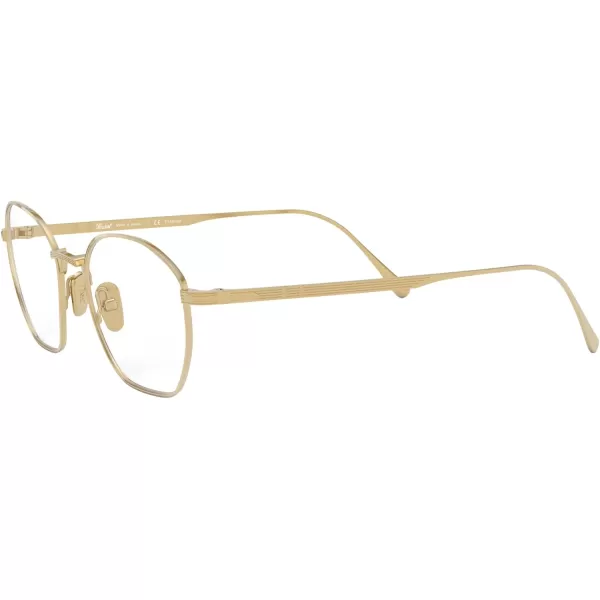 Persol Womens Po5004vt Round Prescription Eyewear FramesGoldDemo Lens