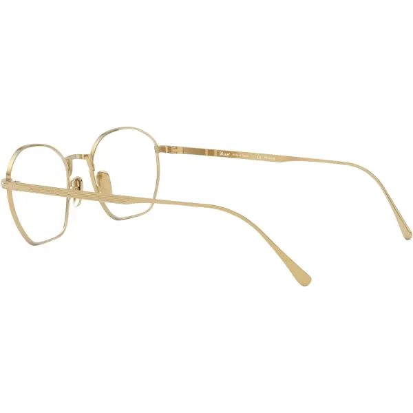 Persol Womens Po5004vt Round Prescription Eyewear FramesGoldDemo Lens