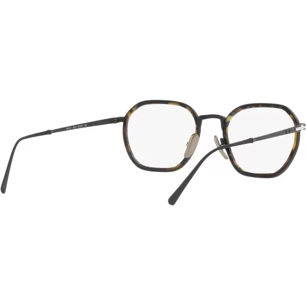 Persol Womens Po5011vt Round Prescription Eyewear FramesBlackDemo Lens