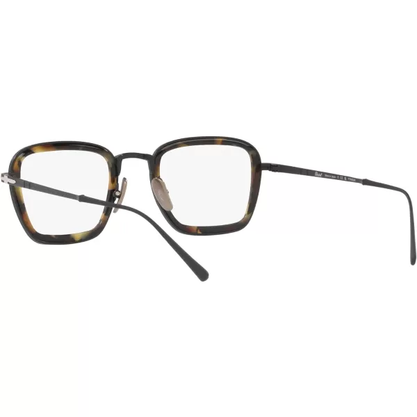 Persol Womens Po5013vt Round Prescription Eyewear FramesBlackDemo Lens