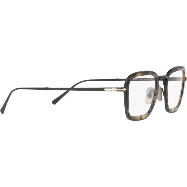 Persol Womens Po5013vt Round Prescription Eyewear FramesBlackDemo Lens