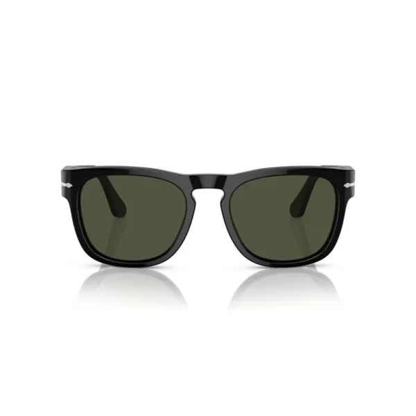 Persol Mens PO3333S Elio Square Sunglasses Black 51 mmPersol Mens PO3333S Elio Square Sunglasses Black 51 mm