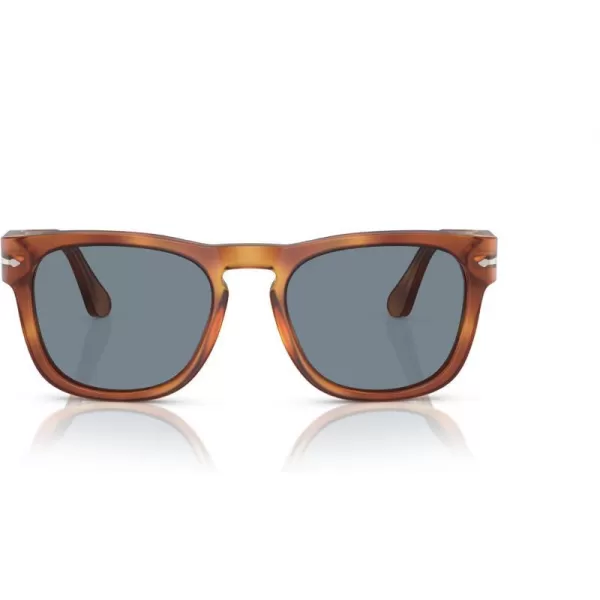 Persol Mens PO3333S Elio Square Sunglasses Terra Di Siena 54 mmPersol Mens PO3333S Elio Square Sunglasses Terra Di Siena 54 mm