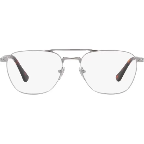 Persol Mens Po2494v Square Prescription Eyewear FramesGunmetalDemo Lens