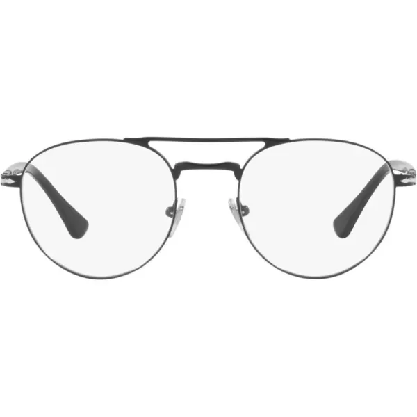 Persol Mens Po2495v Round Prescription Eyewear FramesBlackDemo Lens