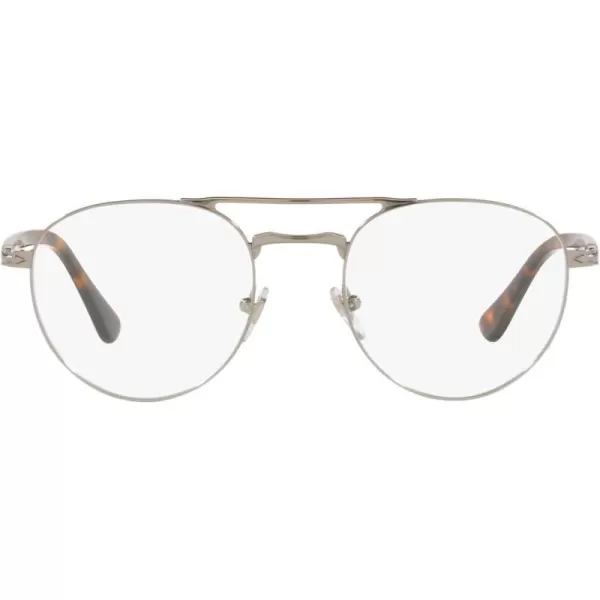 Persol Mens Po2495v Round Prescription Eyewear FramesGunmetalDemo Lens