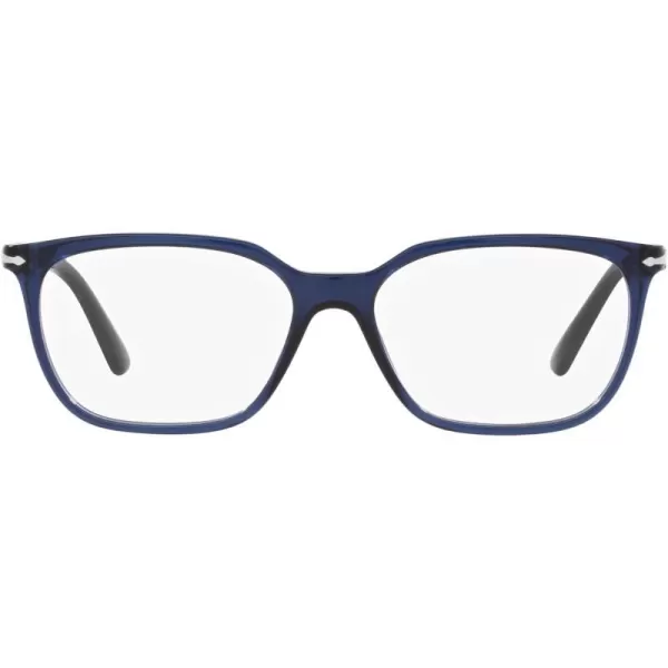 Persol Mens Po3298v Rectangular Prescription Eyewear FramesCobaltoDemo Lens