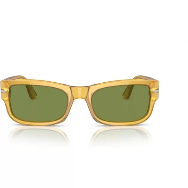 Persol Mens Po3326s Square SunglassesMieleGreen