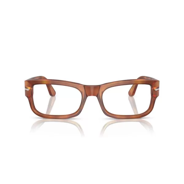 Persol Mens Po3326s Square SunglassesTerra Di SienaTransitions Clear to Brown