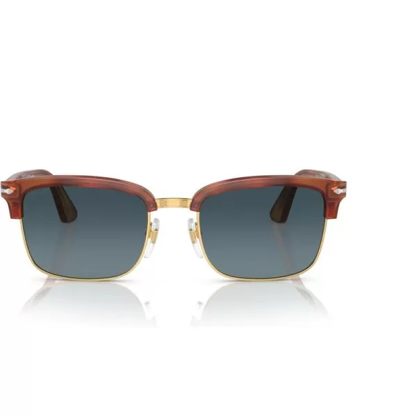 Persol Mens Po3327s Rectangular SunglassesTerra Di Siena