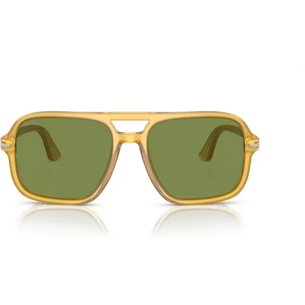 Persol Mens Po3328s Aviator SunglassesMiele