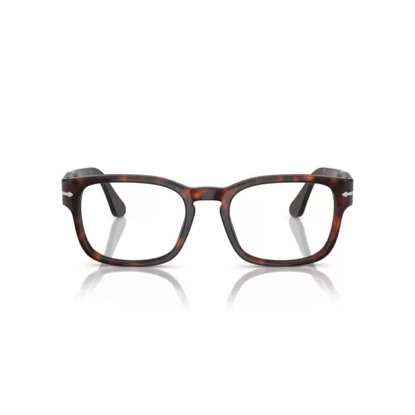 Persol Mens Po3334v Round Prescription Eyewear FramesHavanaDemo Lens