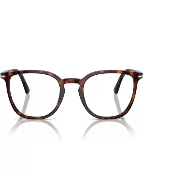 Persol Mens Po3338v Round Prescription Eyewear FramesHavanaDemo Lens