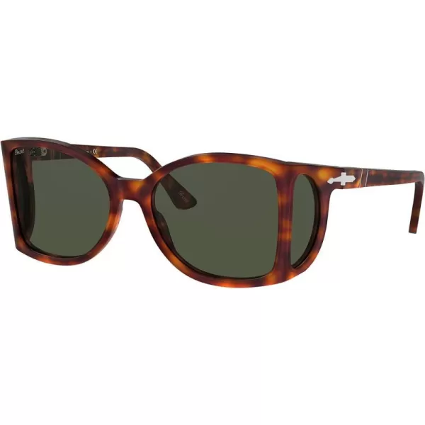 Persol PO0005 Square SunglassesHavanaGreen