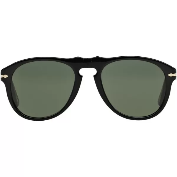 Persol PO0649 Aviator SunglassesBlackGreen