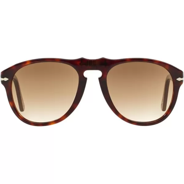 Persol PO0649 Aviator SunglassesHavanaBrown Gradient