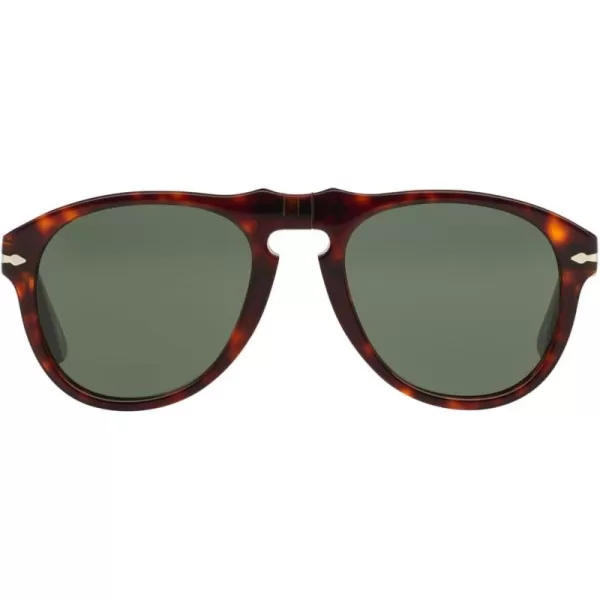 Persol PO0649 Aviator SunglassesHavanaGreen