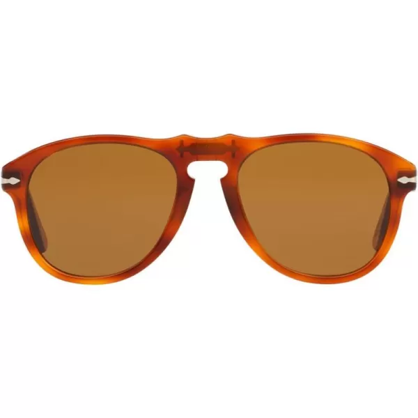 Persol PO0649 Aviator SunglassesLight HavanaBrown