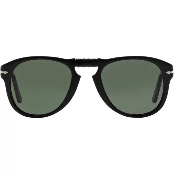 Persol PO0714 Aviator SunglassesBlackGreen