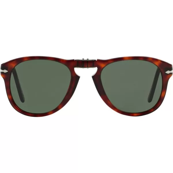 Persol PO0714 Aviator SunglassesHavanaCrystal Green