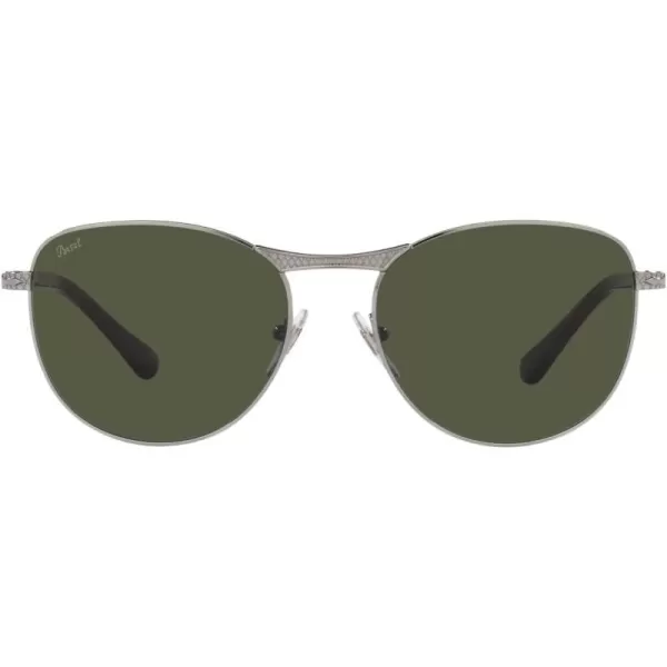 Persol PO1002S Pilot SunglassesGunmetalGreen