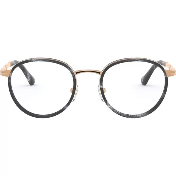 Persol PO2468V Round Prescription Eyewear FramesCopperDemo Lens