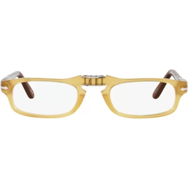 Persol PO2886V Rectangular Prescription Eyewear FramesHoneyDemo Lens