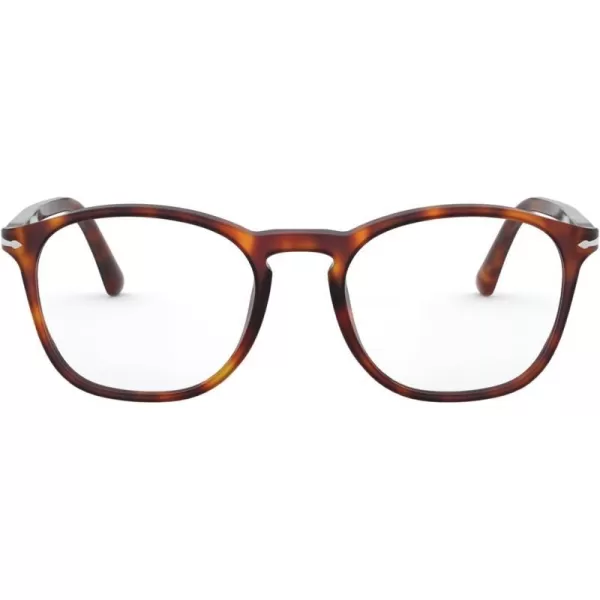 Persol PO3007VM Square Prescription Eyewear FramesHavanaDemo Lens