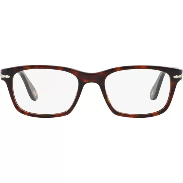 Persol PO3012V Square Prescription Eyewear FramesHavanaDemo Lens