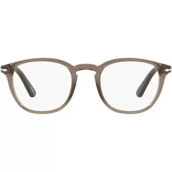 Persol PO3143V Rectangular Prescription Eyewear FramesSmokeDemo Lens