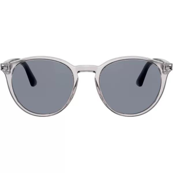 Persol PO3152S Round SunglassesSmokeLight Blue