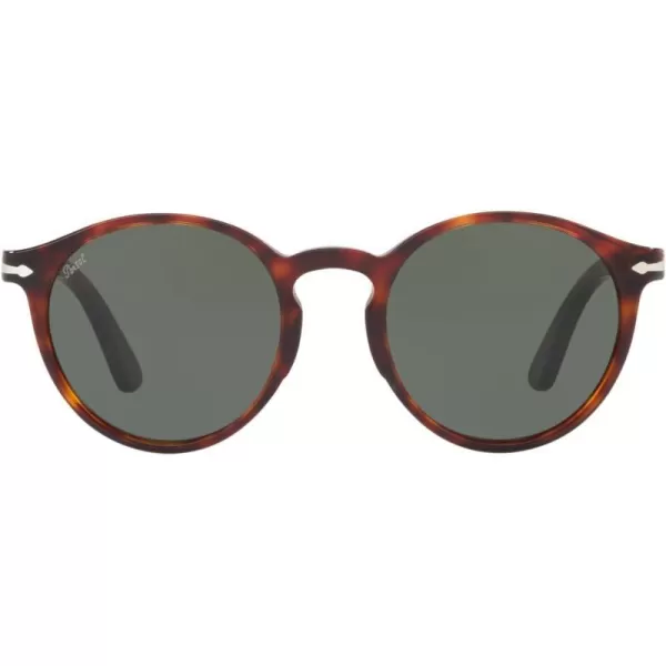 Persol PO3171S Round SunglassesHavanaGreen