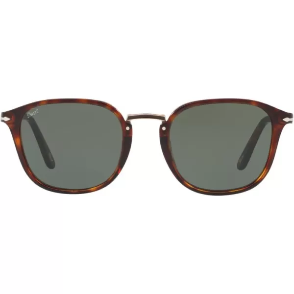 Persol PO3186S Round SunglassesHavanaGreen