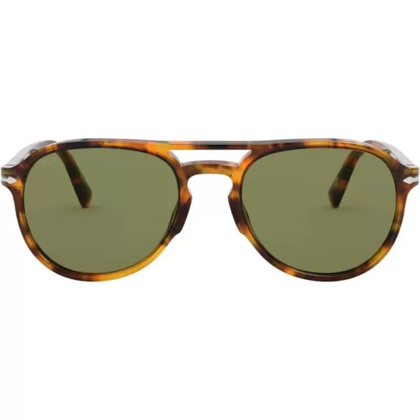 Persol PO3235S Aviator SunglassesHavanaGreen