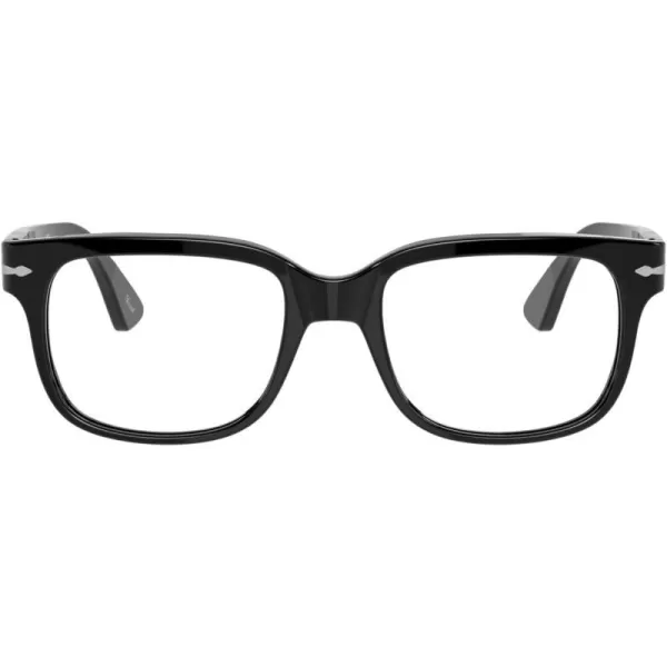 Persol PO3252V Square Prescription Eyewear FramesBlackDemo Lens