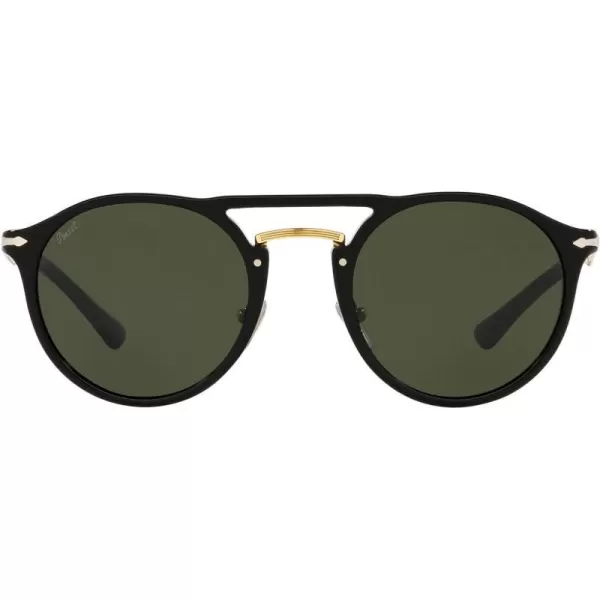 Persol PO3264S Round SunglassesBlackGold