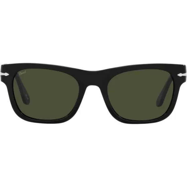 Persol PO3269S Square SunglassesBlackGreen