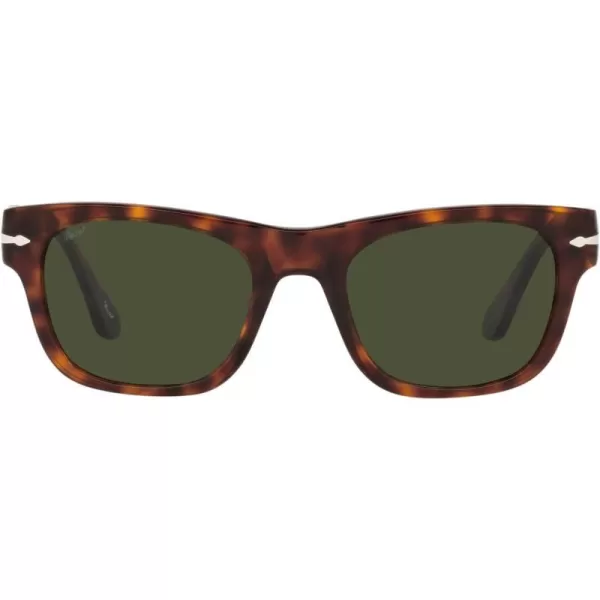 Persol PO3269S Square SunglassesHavanaGreen