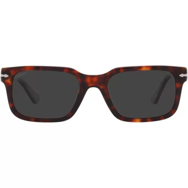 Persol PO3272S Rectangular SunglassesHavanaBlack Polarized