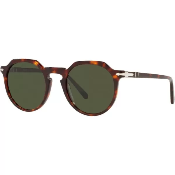 Persol PO3281S Round SunglassesHavanaGreen