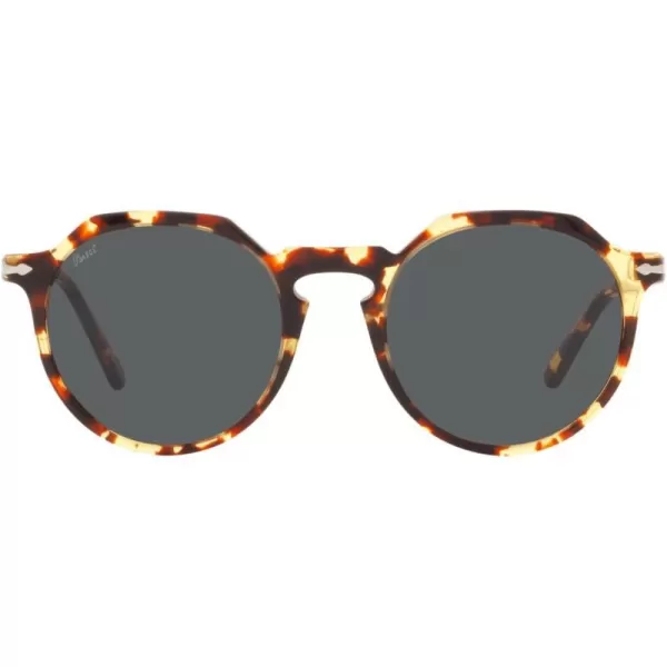 Persol PO3281S Round SunglassesTobacco VirginiaDark Grey