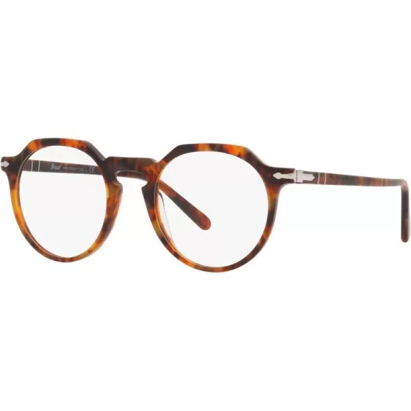 Persol PO3281V Round Prescription Eyewear FramesCaffeDemo Lens