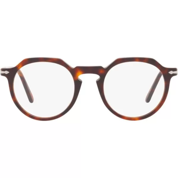 Persol PO3281V Round Prescription Eyewear FramesHavanaDemo Lens