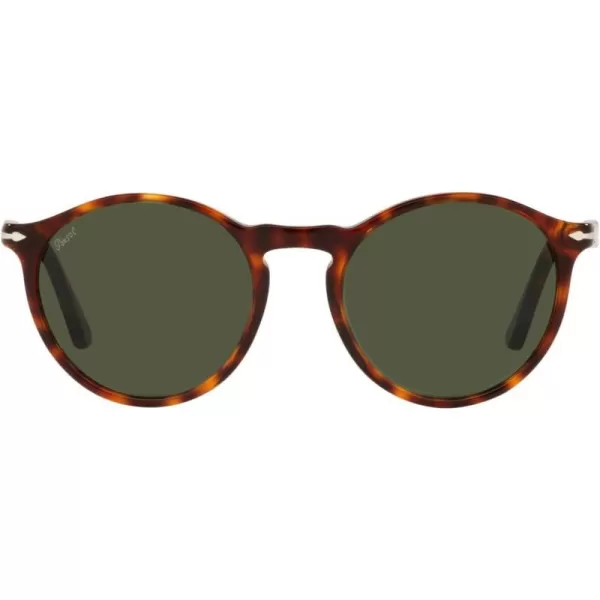 Persol PO3285S Round SunglassesHavanaGreen