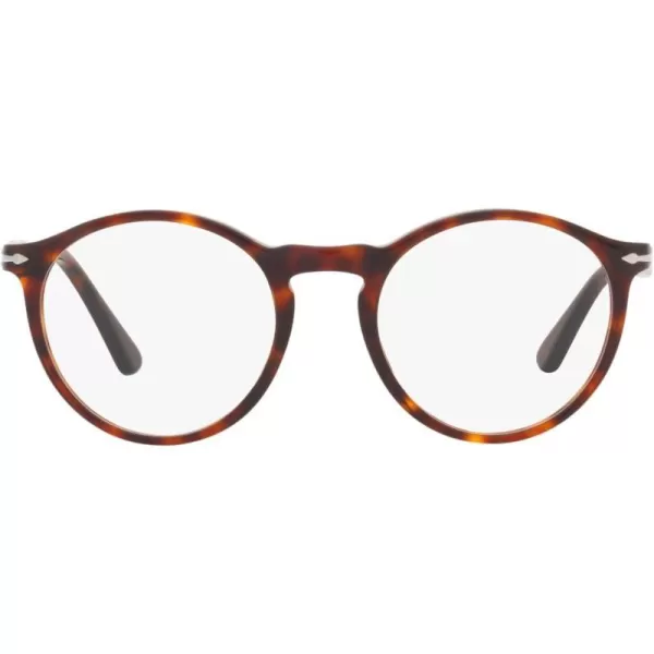 Persol PO3285V Round Prescription Eyewear FramesHavanaDemo Lens