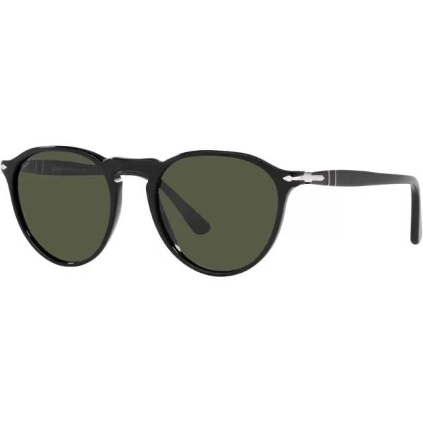 Persol PO3286S Round SunglassesBlackGreen