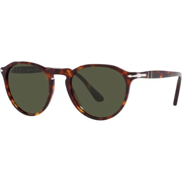 Persol PO3286S Round SunglassesHavanaGreen