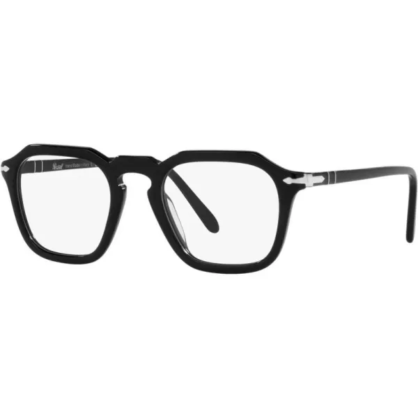 Persol PO3292V Square Prescription Eyewear FramesBlackDemo Lens