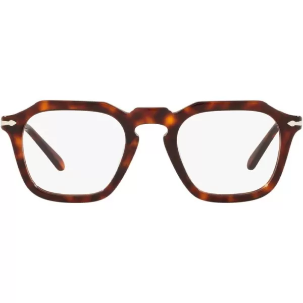 Persol PO3292V Square Prescription Eyewear FramesHavanaDemo Lens